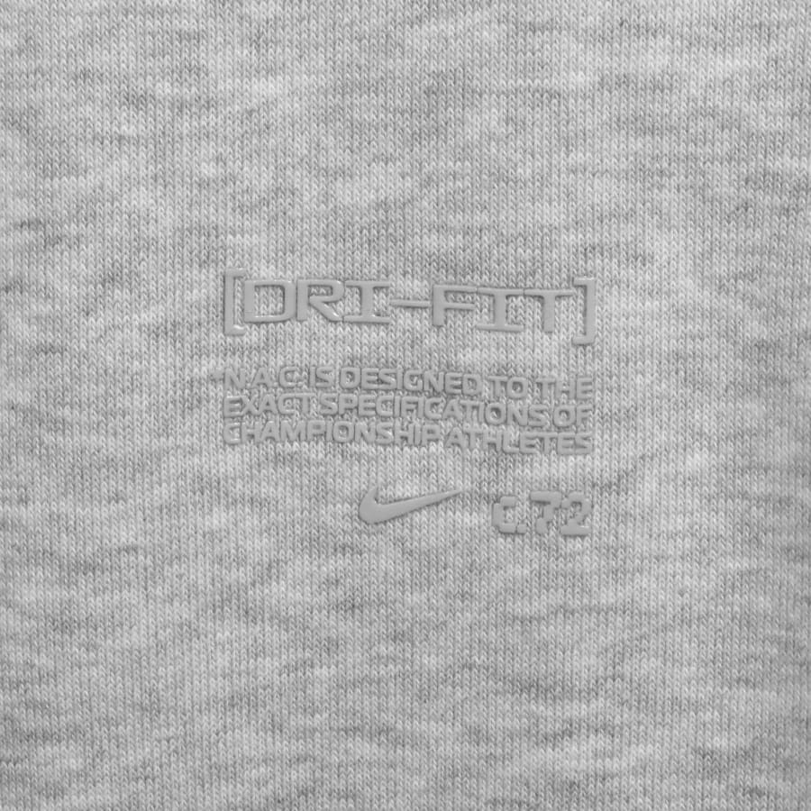 Image number 4 for Nike Training Dri FIT Sleeveless Hoodie Grey