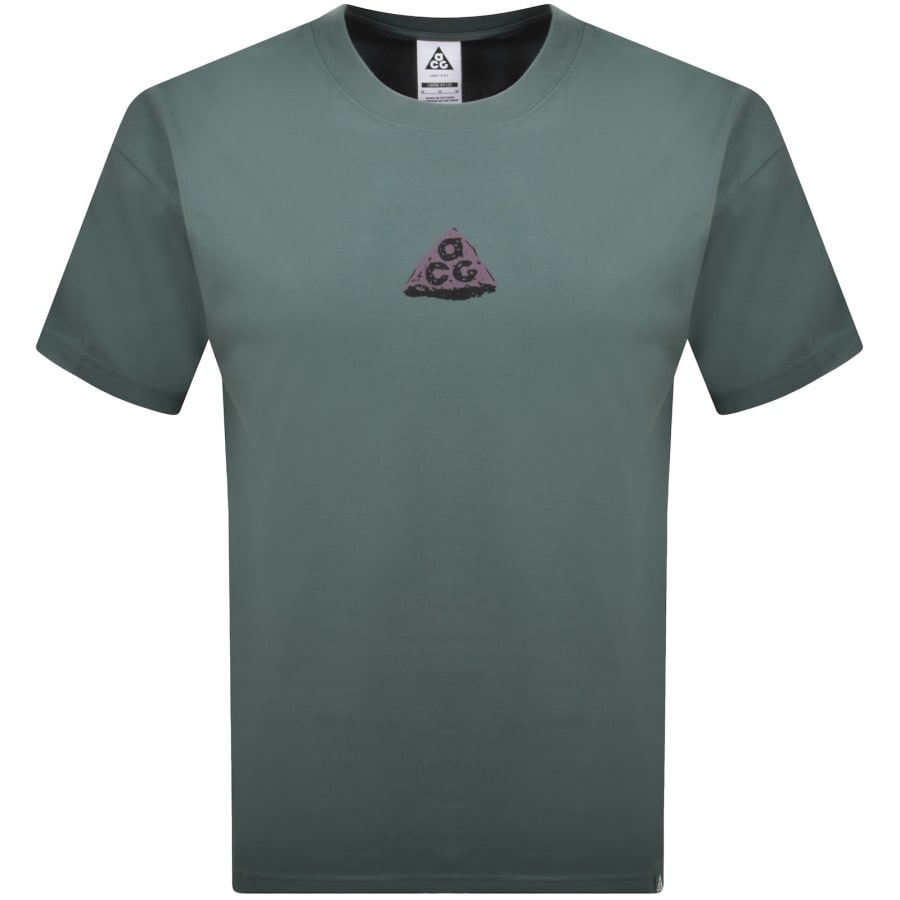 Image number 2 for Nike AGC Logo T Shirt Blue