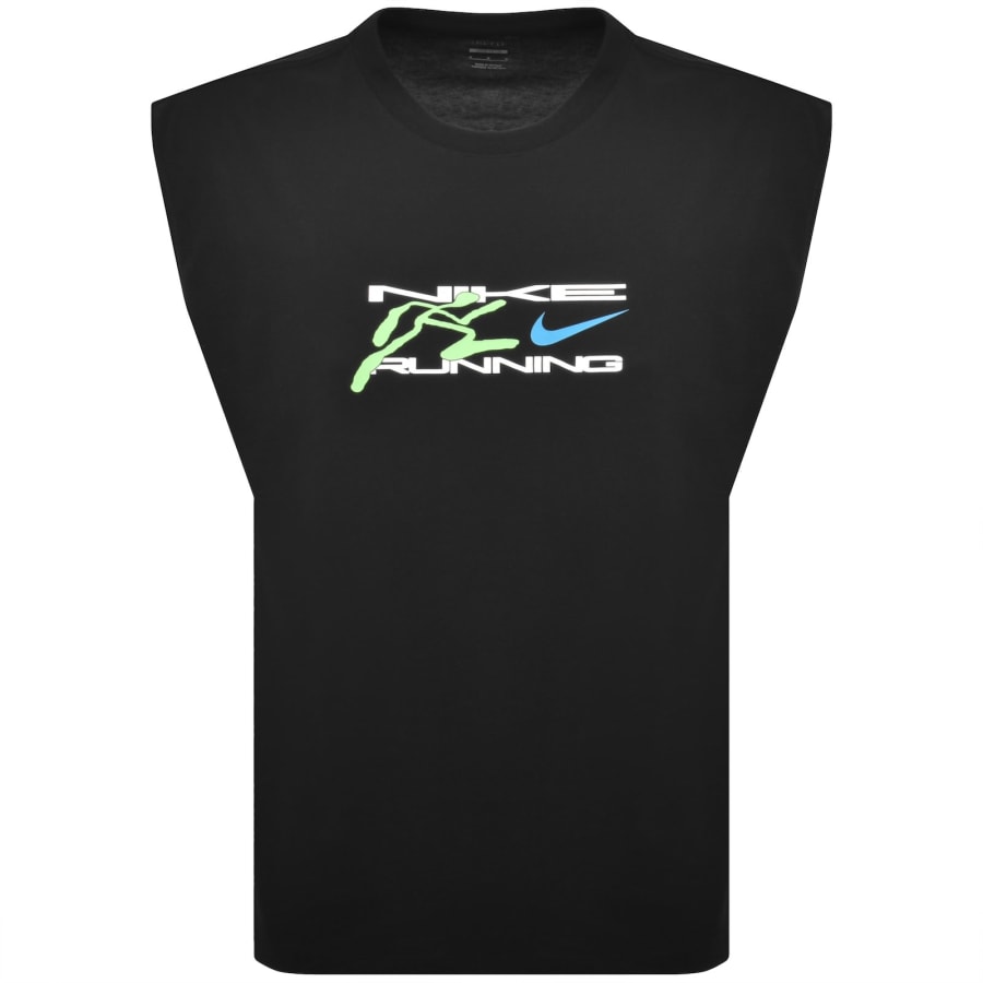 Image number 2 for Nike Running Loose Fit Vest Black