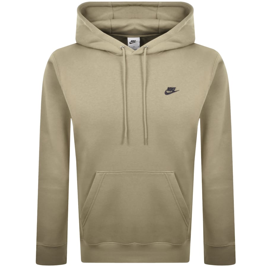 Image number 1 for Nike Club Hoodie Parachute Beige