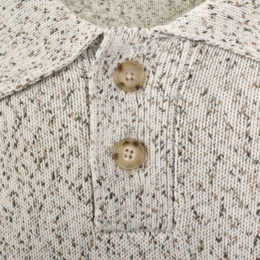 Image number 4 for BOSS C Lomerlo Knit Polo Off White
