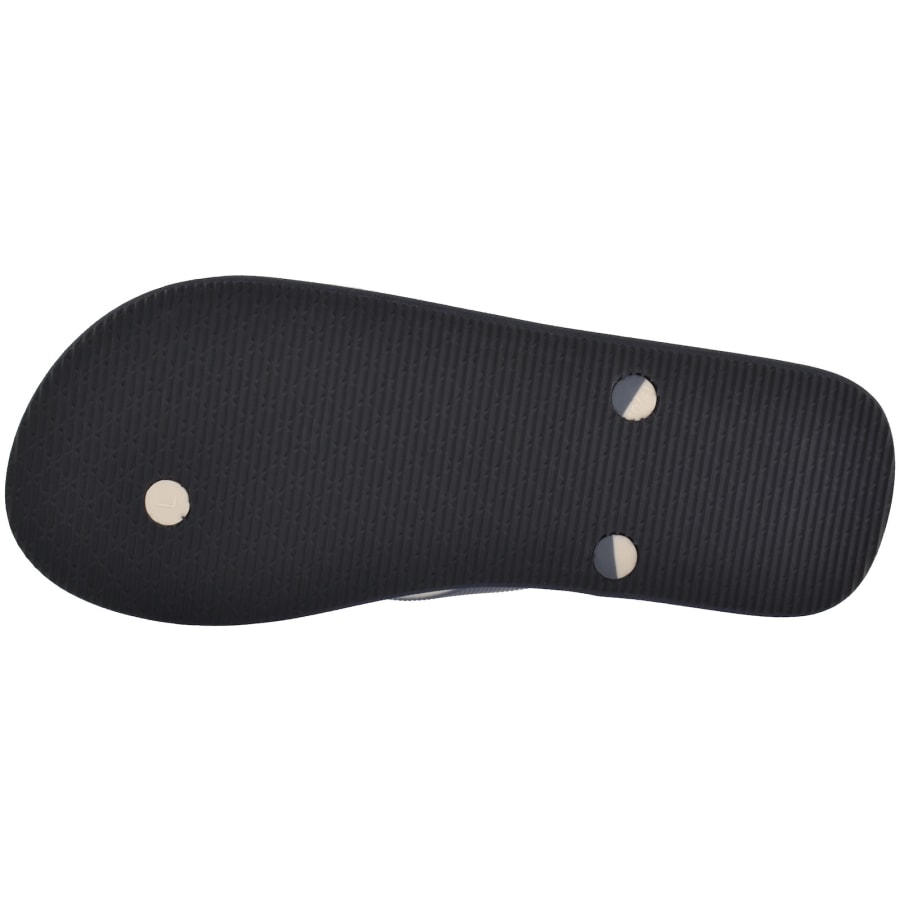 Image number 5 for Hackett Capri Numbers Flip Flops Thames Blue