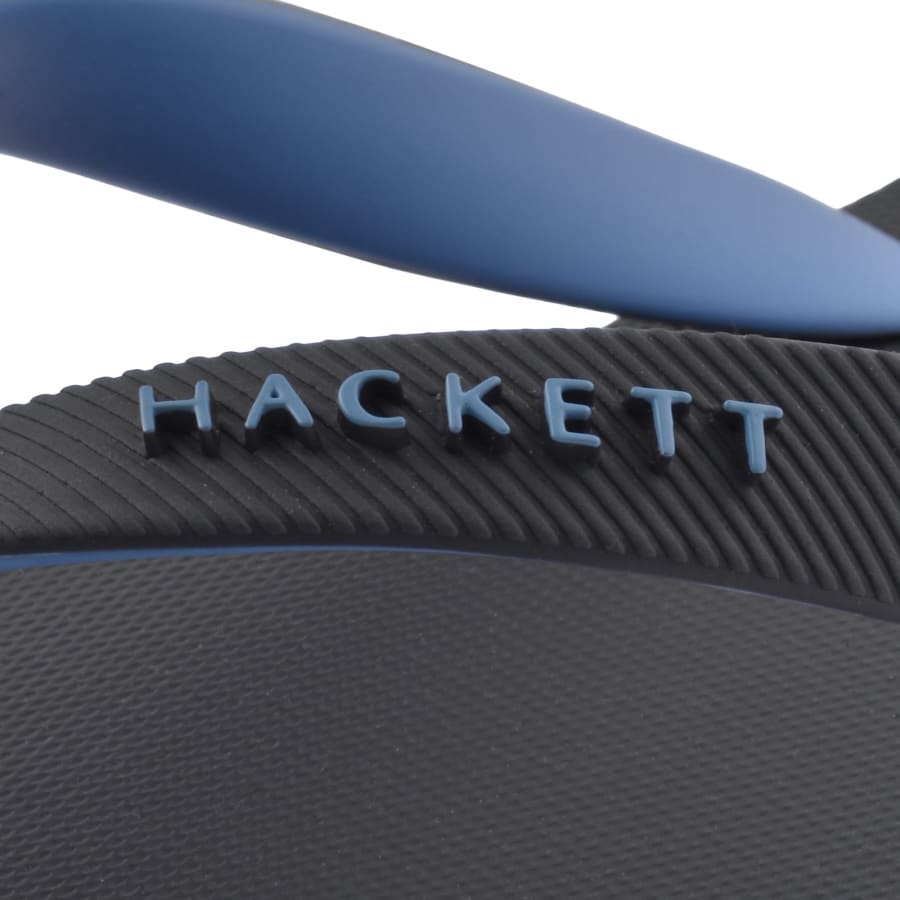 Image number 4 for Hackett Capri Numbers Flip Flops Navy
