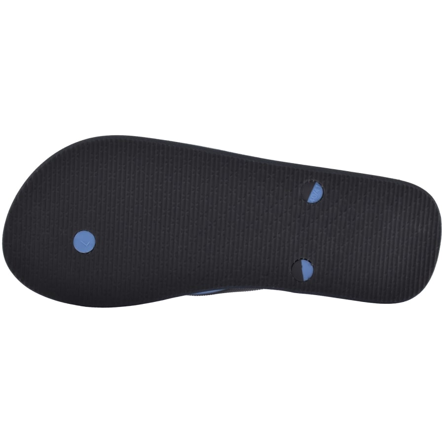 Image number 5 for Hackett Capri Numbers Flip Flops Navy