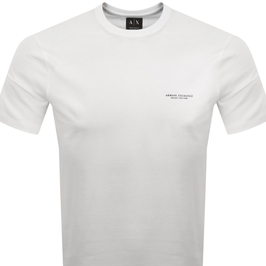Image number 3 for Armani Exchange T Shirt Off White
