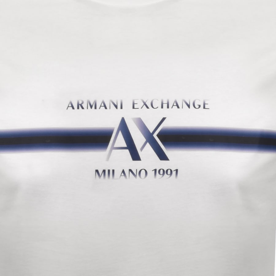 Image number 3 for Armani Exchange T Shirt White