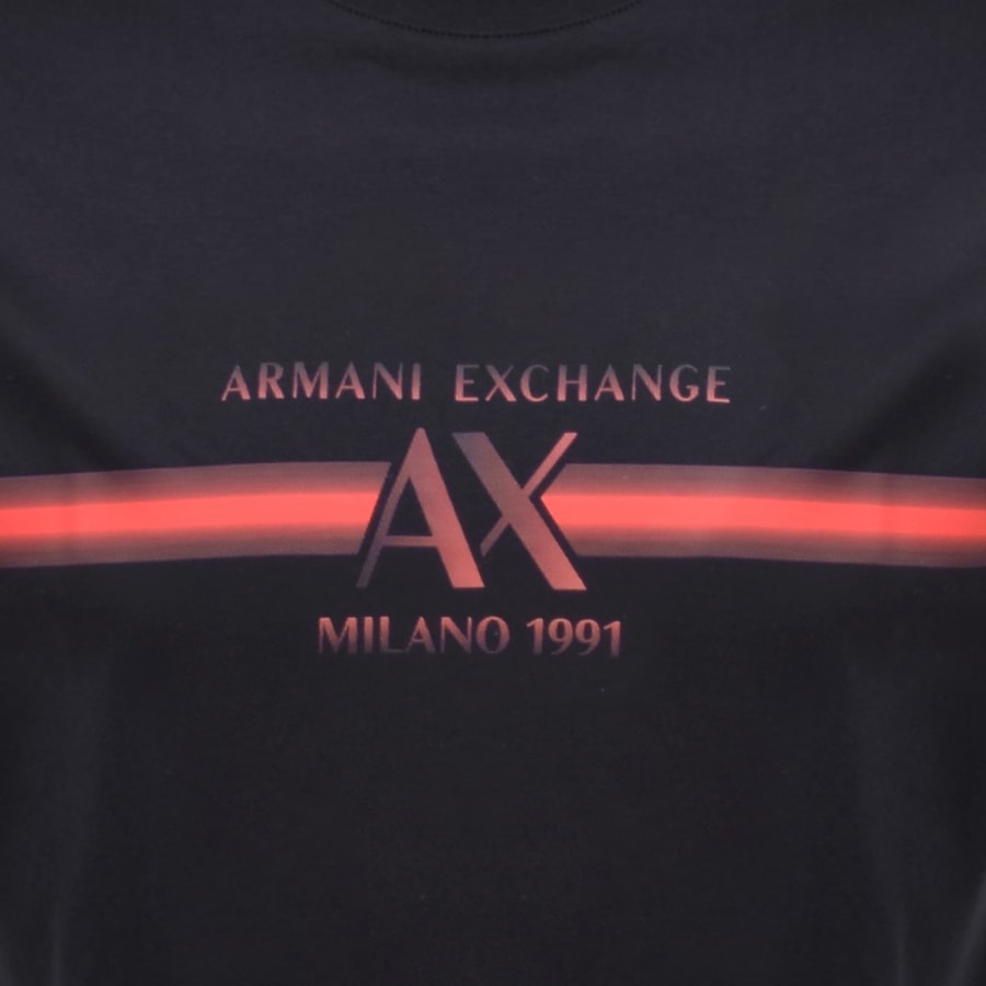 Image number 3 for Armani Exchange T Shirt Navy