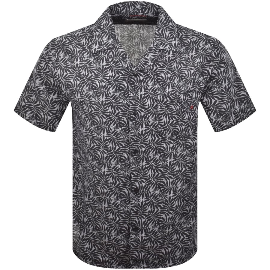 Image number 1 for Replay All Over Print Shirt Blue