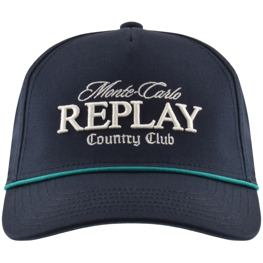 Image number 1 for Replay Baseball Cap Navy