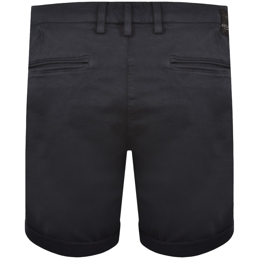 Image number 2 for Replay Benni Regular Fit Denim Shorts Blue