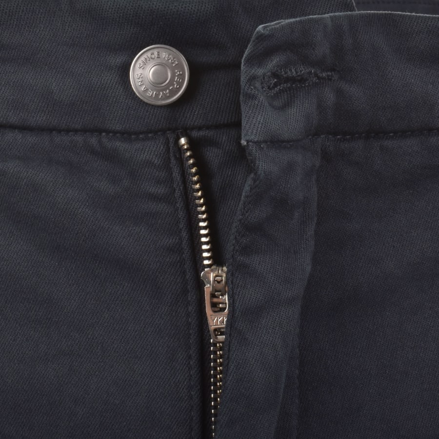 Image number 4 for Replay Benni Regular Fit Denim Shorts Blue