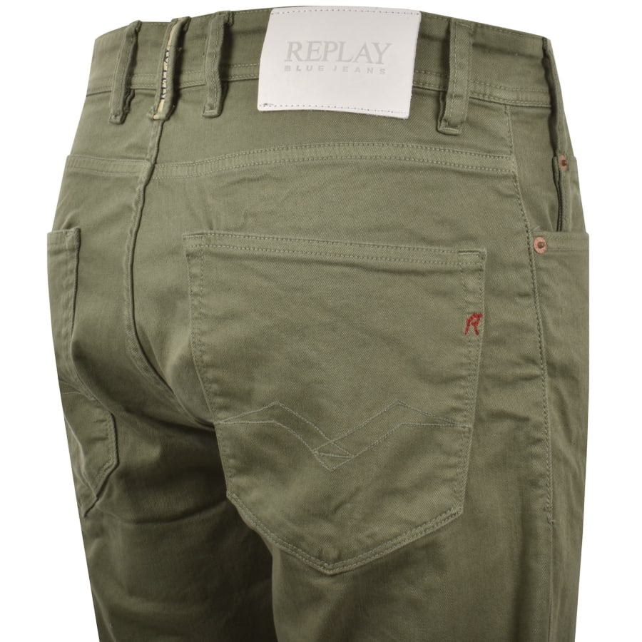 Image number 4 for Replay RBJ 981 Shorts Green