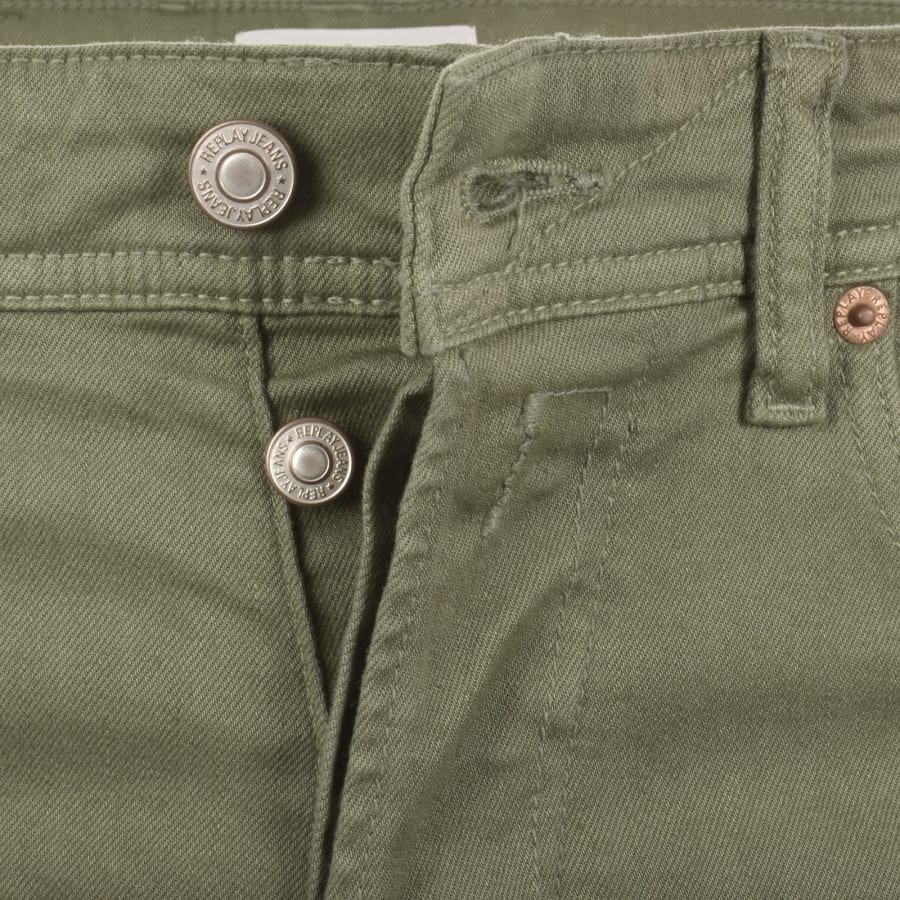 Image number 5 for Replay RBJ 981 Shorts Green