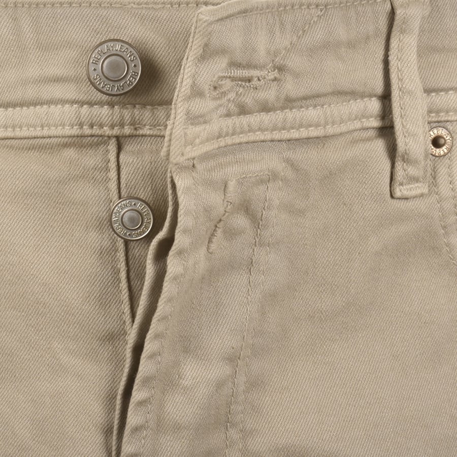 Image number 5 for Replay RBJ 981 Shorts Beige