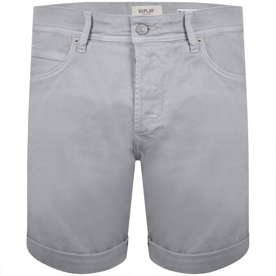 Image number 2 for Replay RBJ 981 Shorts Pale Blue