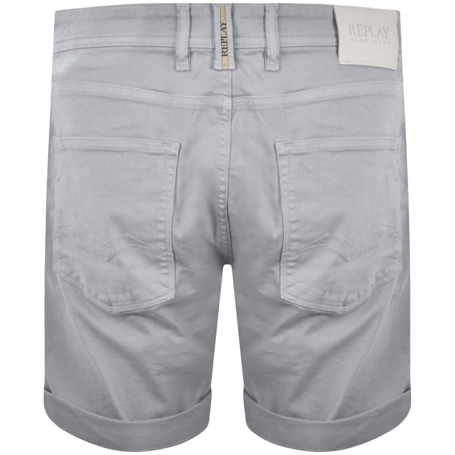 Image number 3 for Replay RBJ 981 Shorts Pale Blue