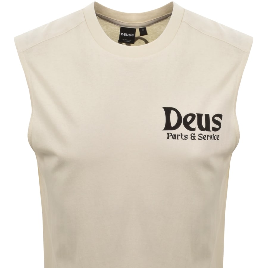 Image number 3 for Deus Ex Machina Knucklebones Vest White