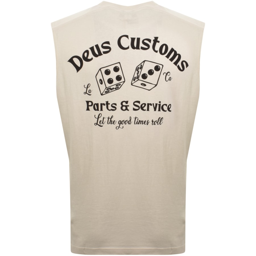 Image number 5 for Deus Ex Machina Knucklebones Vest White