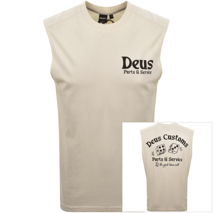 Image number 1 for Deus Ex Machina Knucklebones Vest White