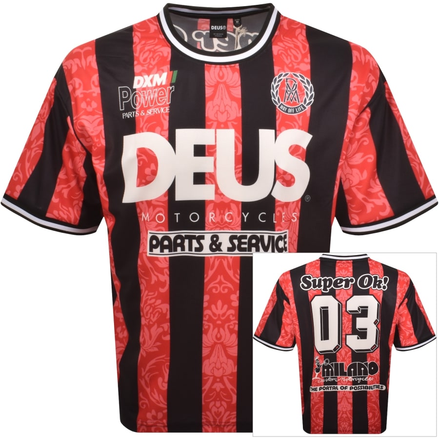 Image number 1 for Deus Ex Machina Nouveau Moto T Shirt Black