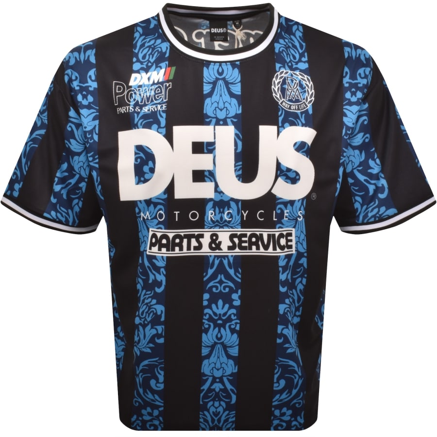 Image number 2 for Deus Ex Machina Nouveau Moto T Shirt Black