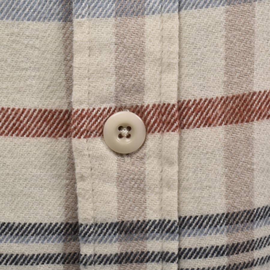 Image number 4 for Deus Ex Machina Check Shirt Off White