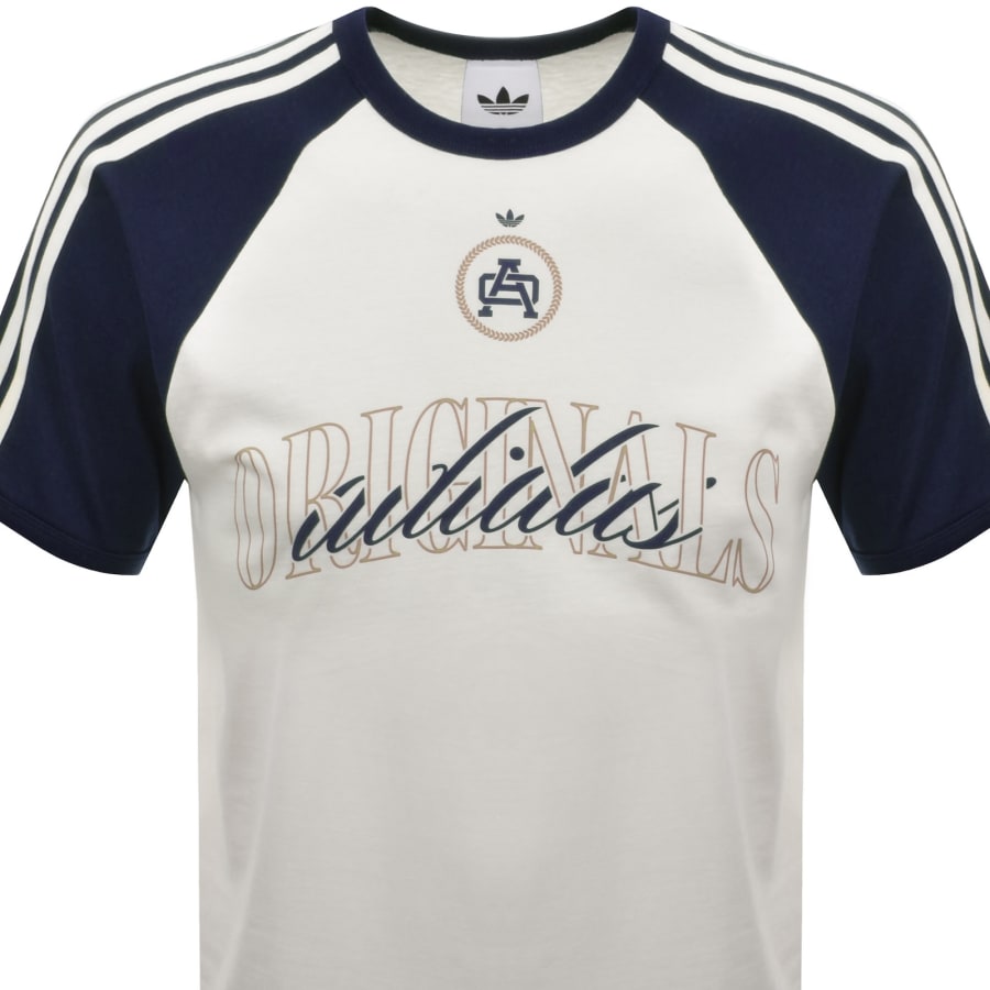 Image number 2 for adidas Originals Baseball GFX T Shirt White