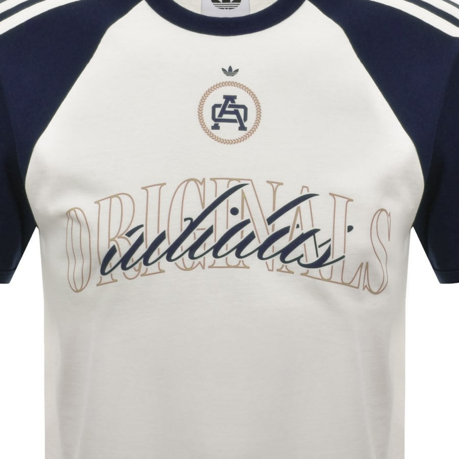 Image number 3 for adidas Originals Baseball GFX T Shirt White