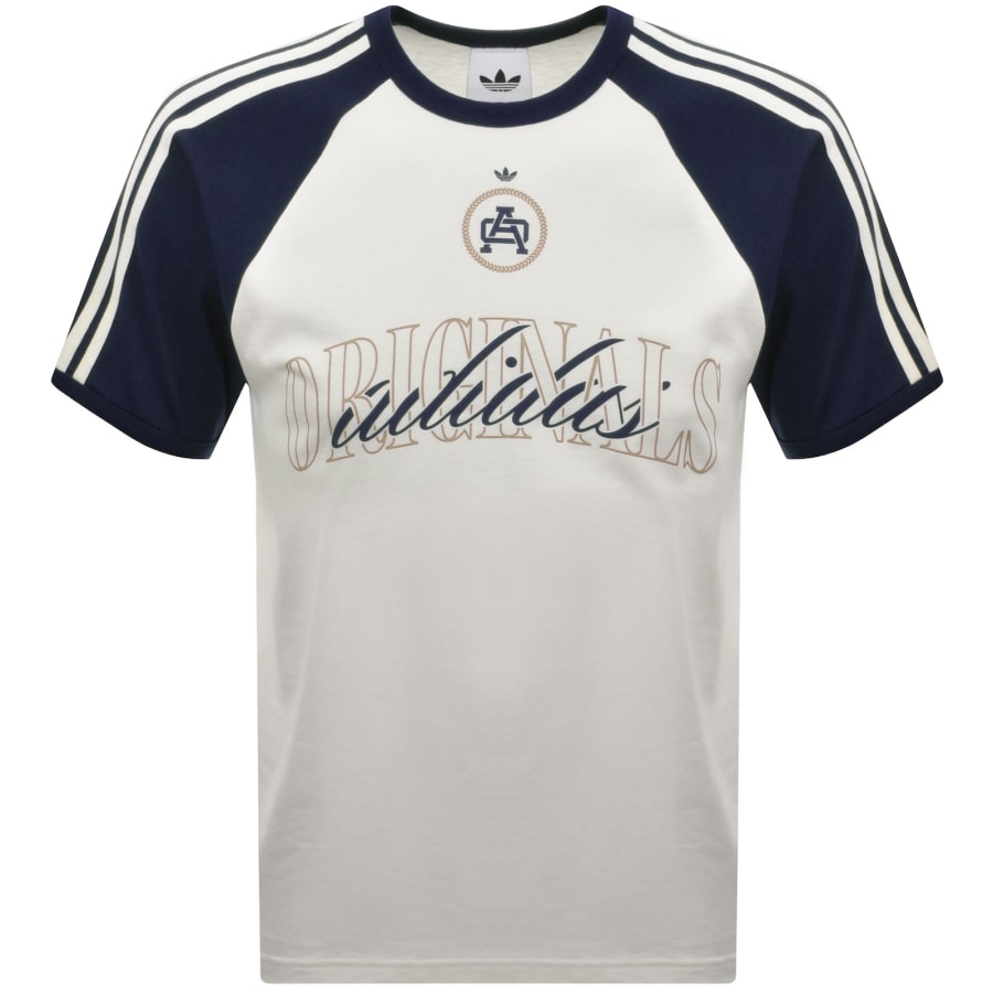 Image number 1 for adidas Originals Baseball GFX T Shirt White