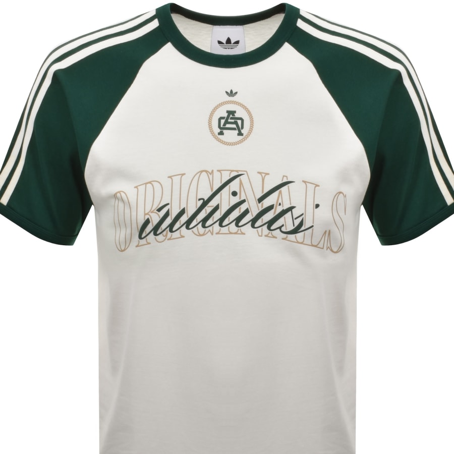 Image number 2 for adidas Originals Baseball GFX T Shirt White