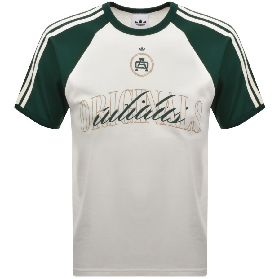 Image number 1 for adidas Originals Baseball GFX T Shirt White