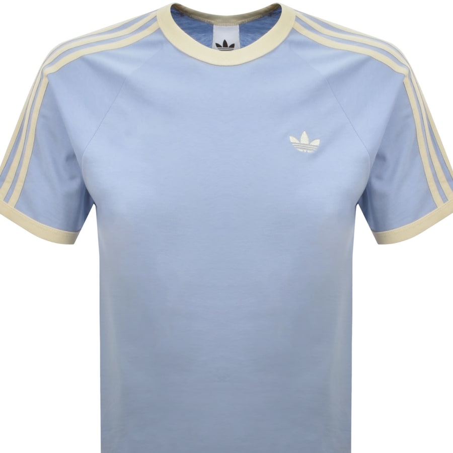 Image number 2 for adidas Originals 3S T Shirt Blue