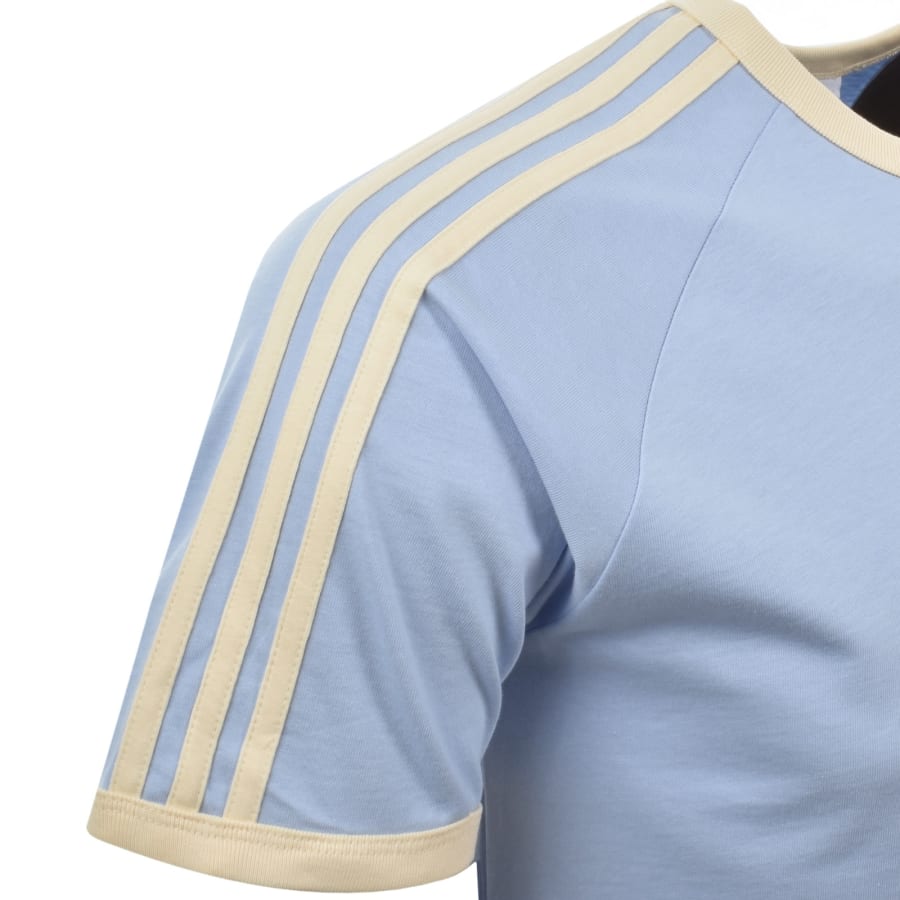 Image number 4 for adidas Originals 3S T Shirt Blue