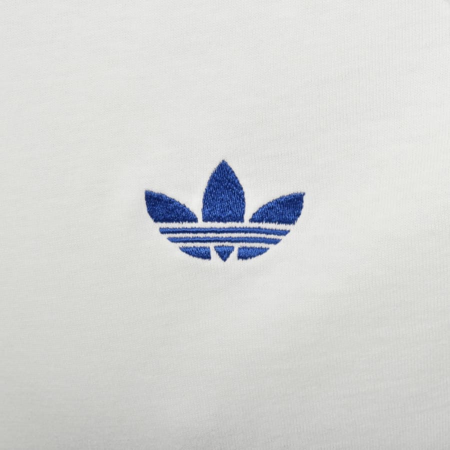 Image number 3 for adidas Originals 3 Stripe T Shirt White