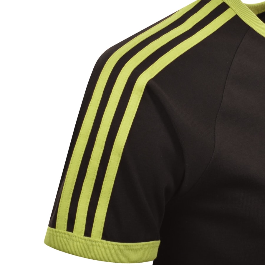 Image number 4 for adidas Originals 3S T Shirt Brown