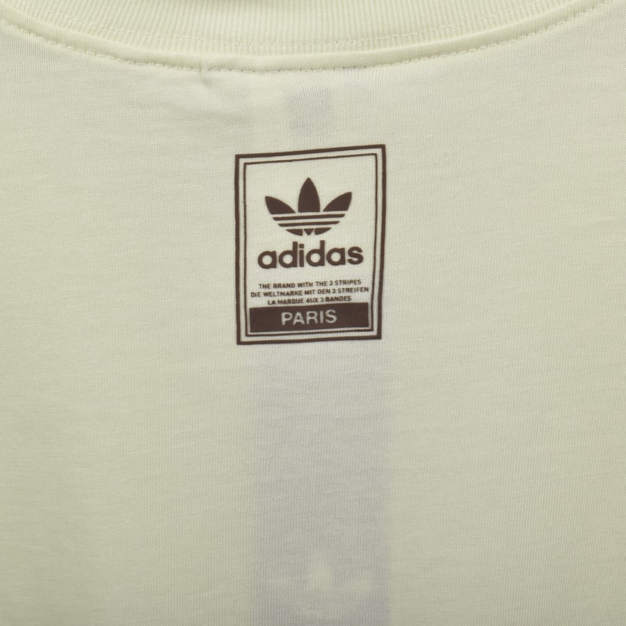 Image number 3 for adidas Originals Paris KC T Shirt Cream