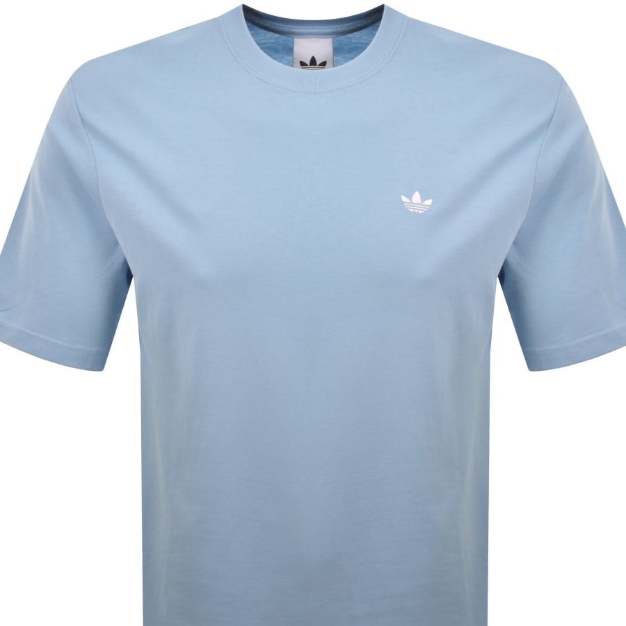 Image number 2 for adidas Originals Logo T Shirt Blue