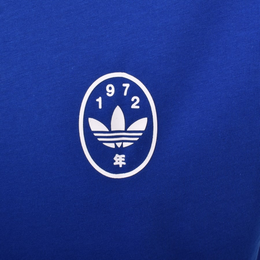 Image number 4 for adidas Originals Koi GFX T Shirt Blue