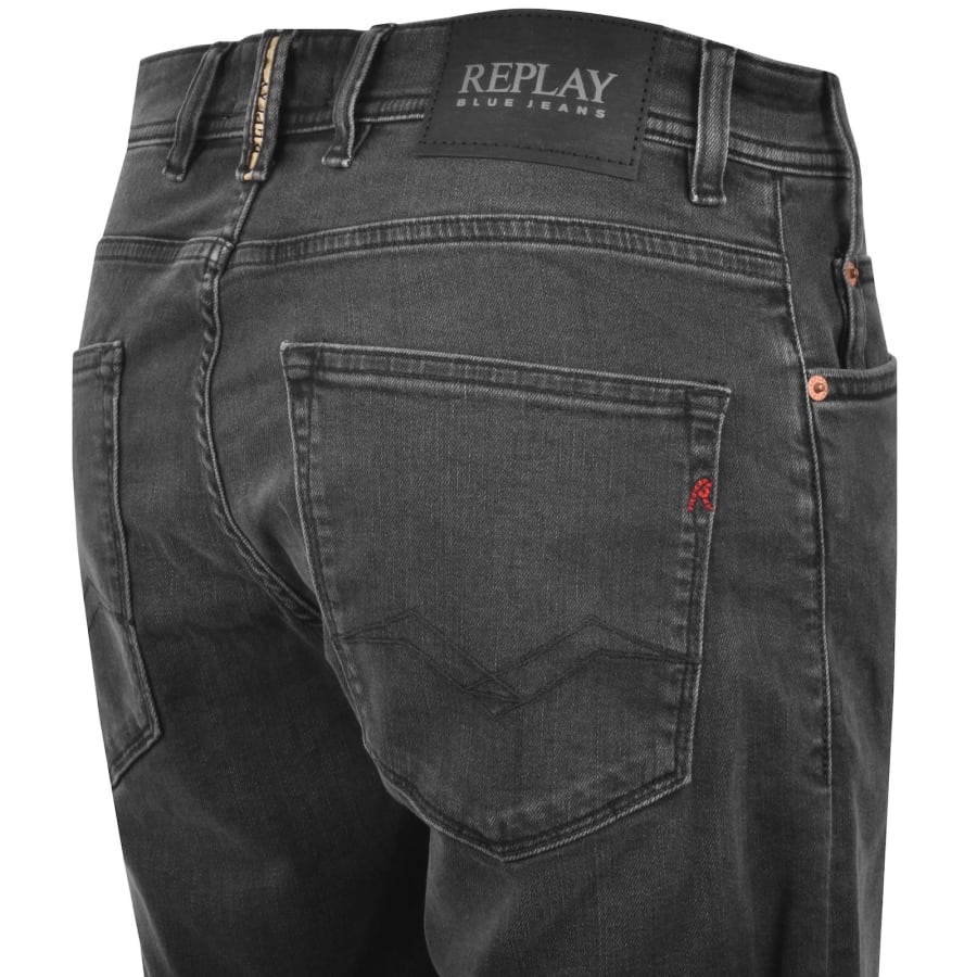 Image number 4 for Replay RBJ 981 Shorts Dark Grey