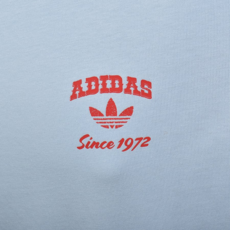 Image number 4 for adidas Originals Boots GFX T Shirt Blue