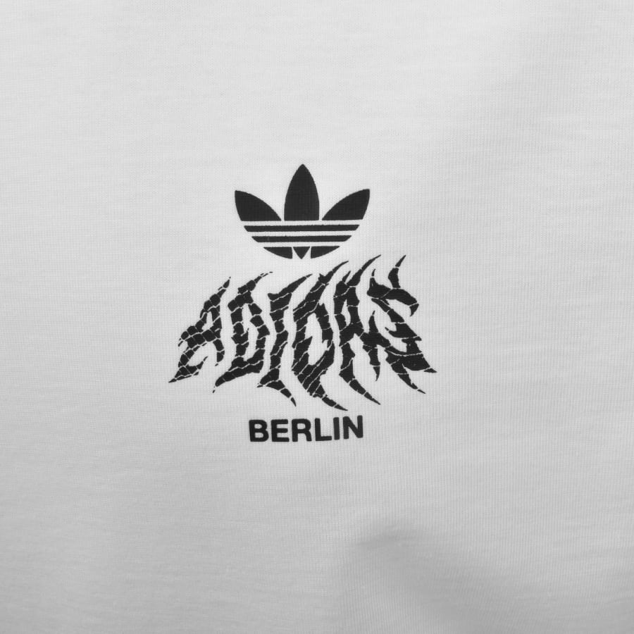 Image number 4 for adidas Originals Berlin GFX T Shirt White