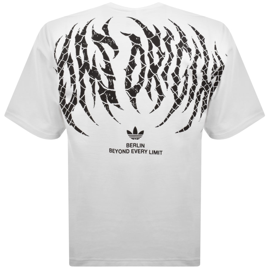 Image number 5 for adidas Originals Berlin GFX T Shirt White
