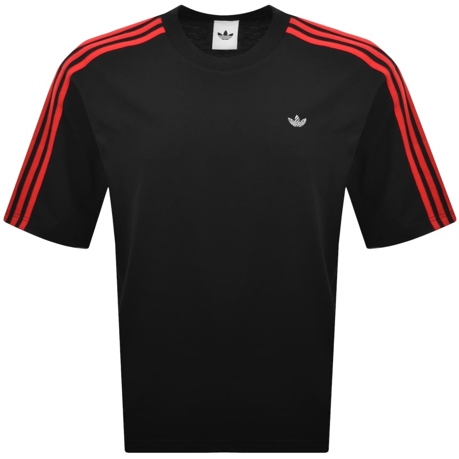 Image number 2 for adidas Originals Zebra Infill T Shirt Black