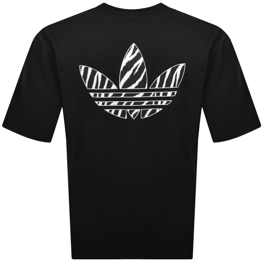 Image number 5 for adidas Originals Zebra Infill T Shirt Black