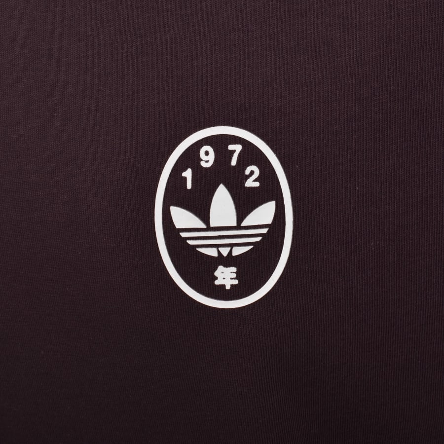 Image number 4 for adidas Originals Koi GFX T Shirt Brown