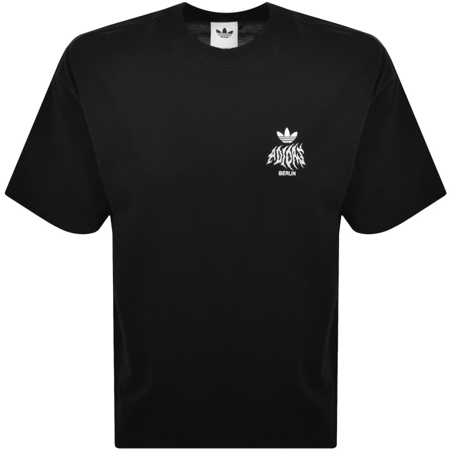 Image number 2 for adidas Originals Berlin GFX T Shirt Black