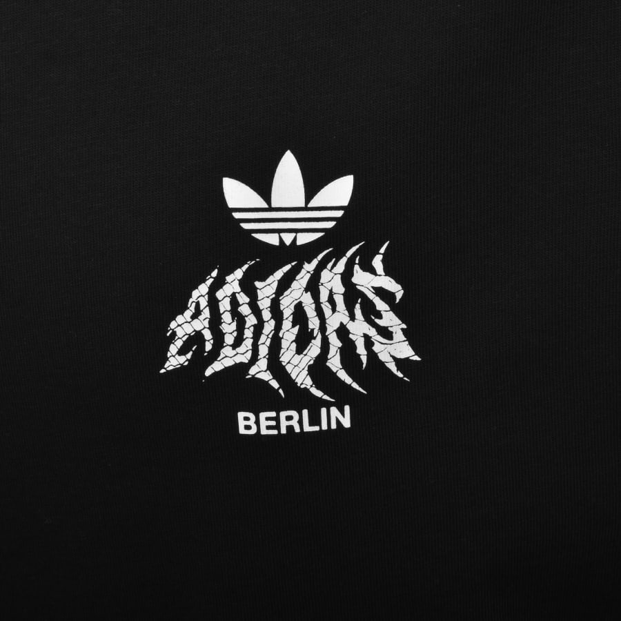 Image number 4 for adidas Originals Berlin GFX T Shirt Black