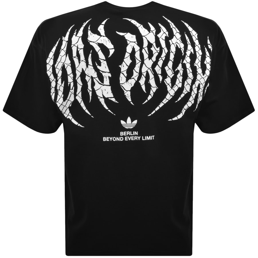 Image number 5 for adidas Originals Berlin GFX T Shirt Black