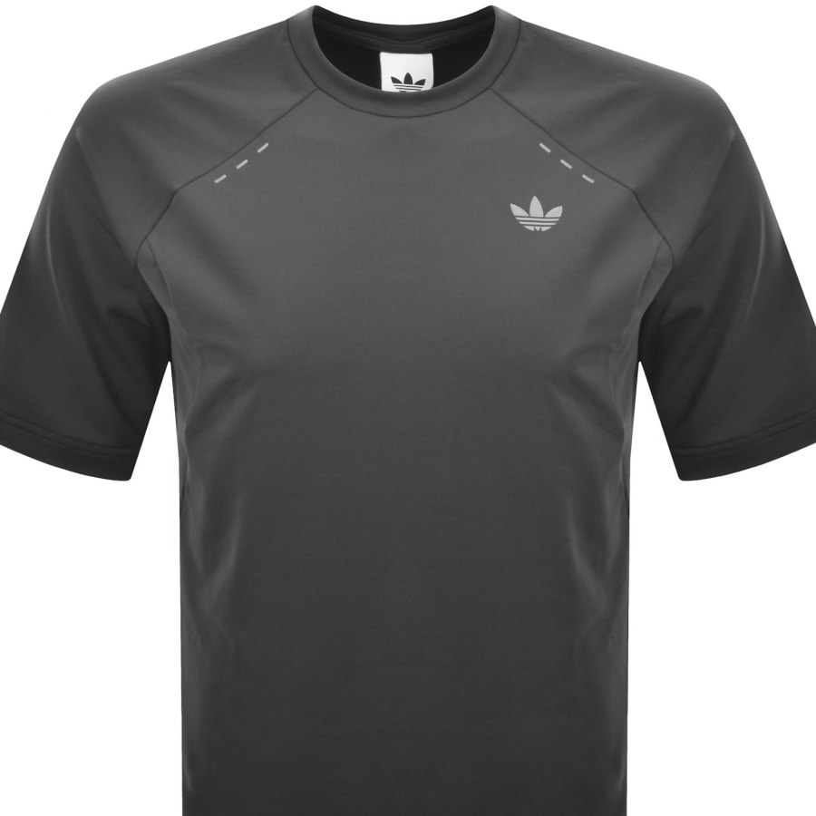 Image number 2 for adidas Originals Tech T Shirt Grey