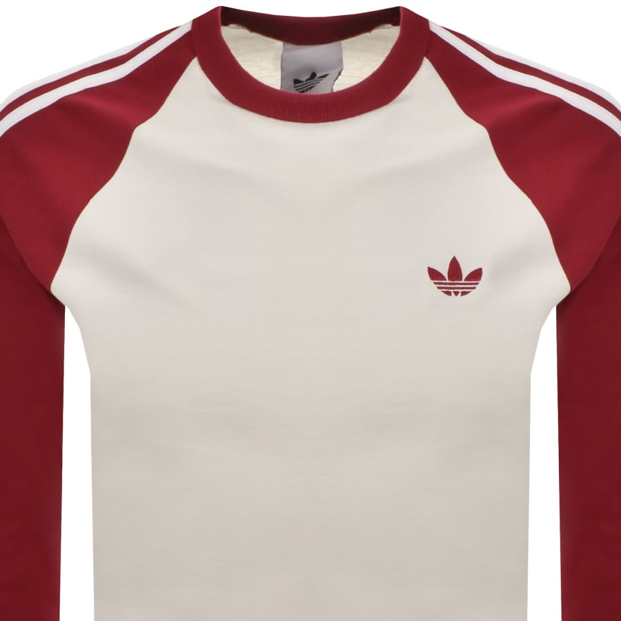 Image number 2 for adidas Originals Long Sleeve T Shirt White